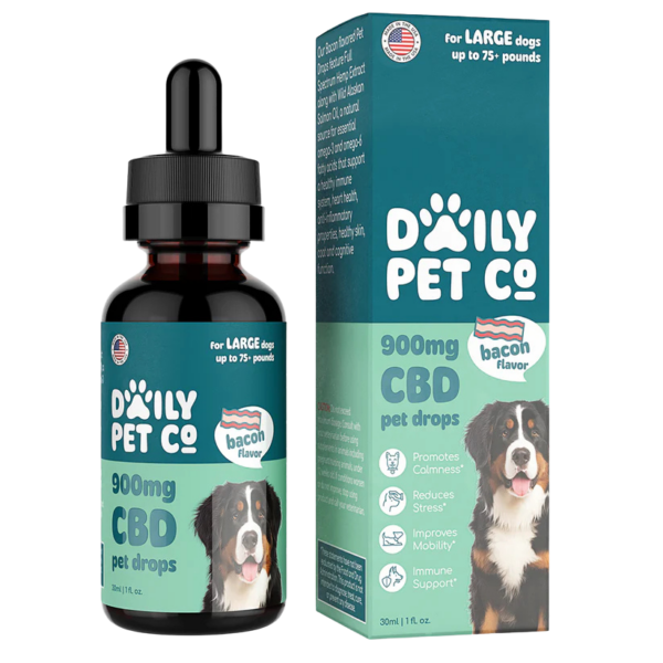 Daily Pet Co. 900MG Large Dog Drops