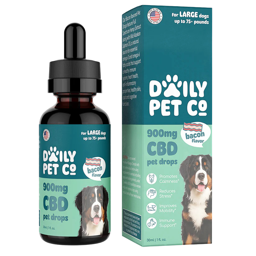 Daily Pet Co. 900MG Large Dog Drops