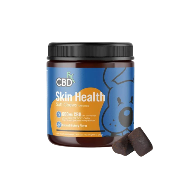 CBD Fx Dog Chews Skin Health 600 Mg