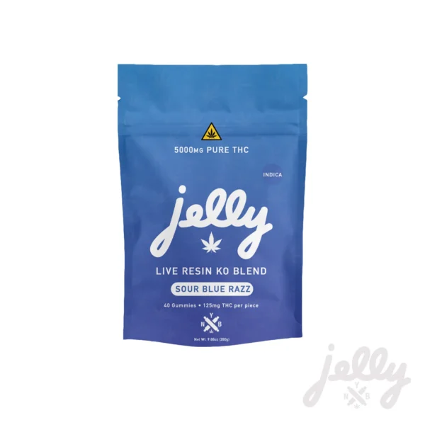 Jelly 125mg 40ct Live Resin KO Gummies