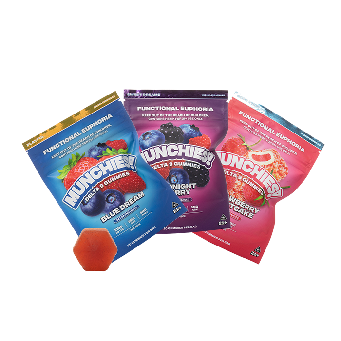 Munchies Functional Euphoria 20ct D9 Gummy