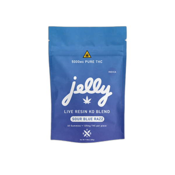 Jelly 125mg 40ct Live Resin KO Gummies