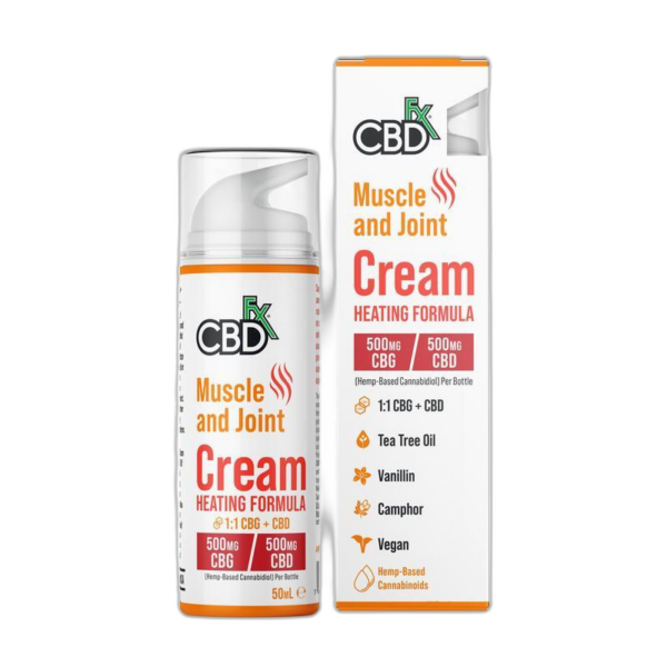 CBD FX Muscle & Joint 500MG Heating